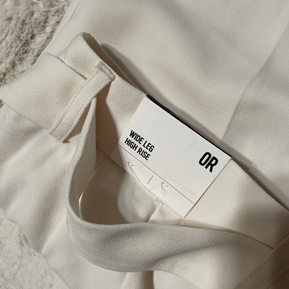 🆕 Express Wide Leg High Rise Pant - Picture 4 of 6